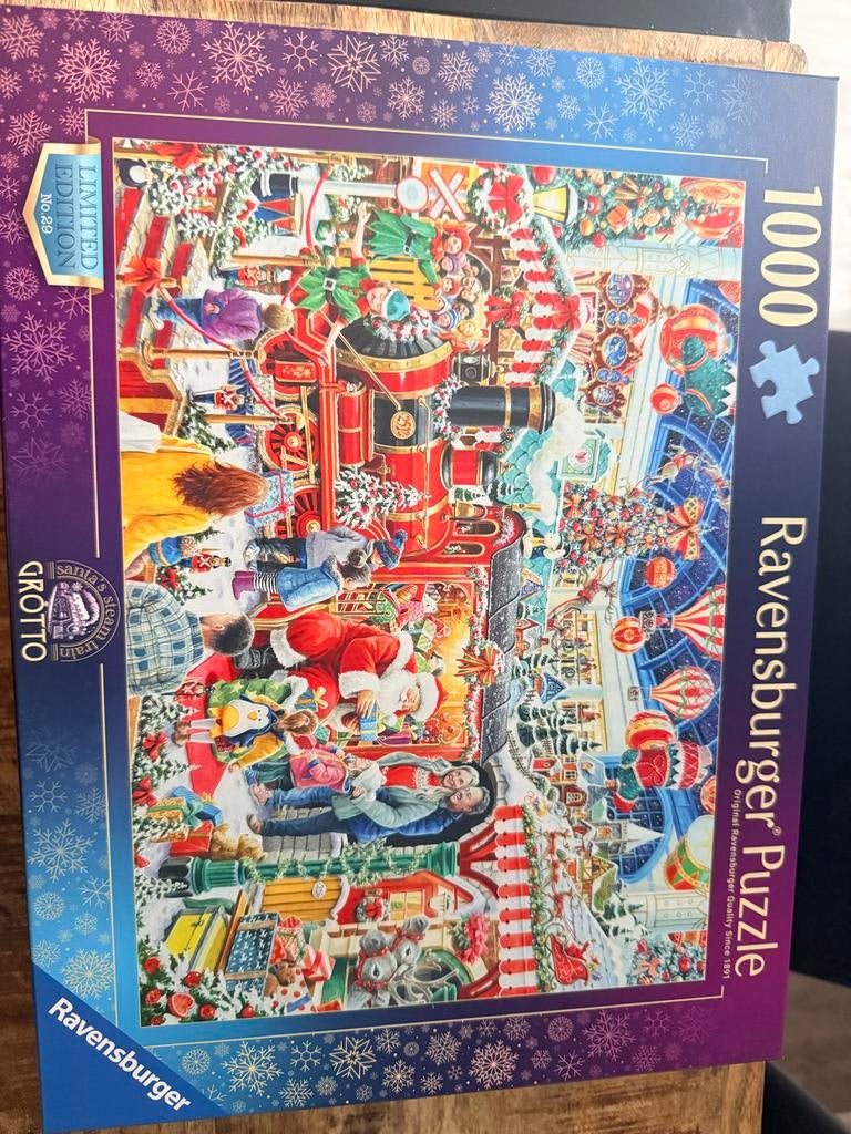 Ravensburger Kerstpuzzel 1000 stukjes - Limited Edition, Ophalen, 500 t/m 1500 stukjes, Nieuw, Legpuzzel