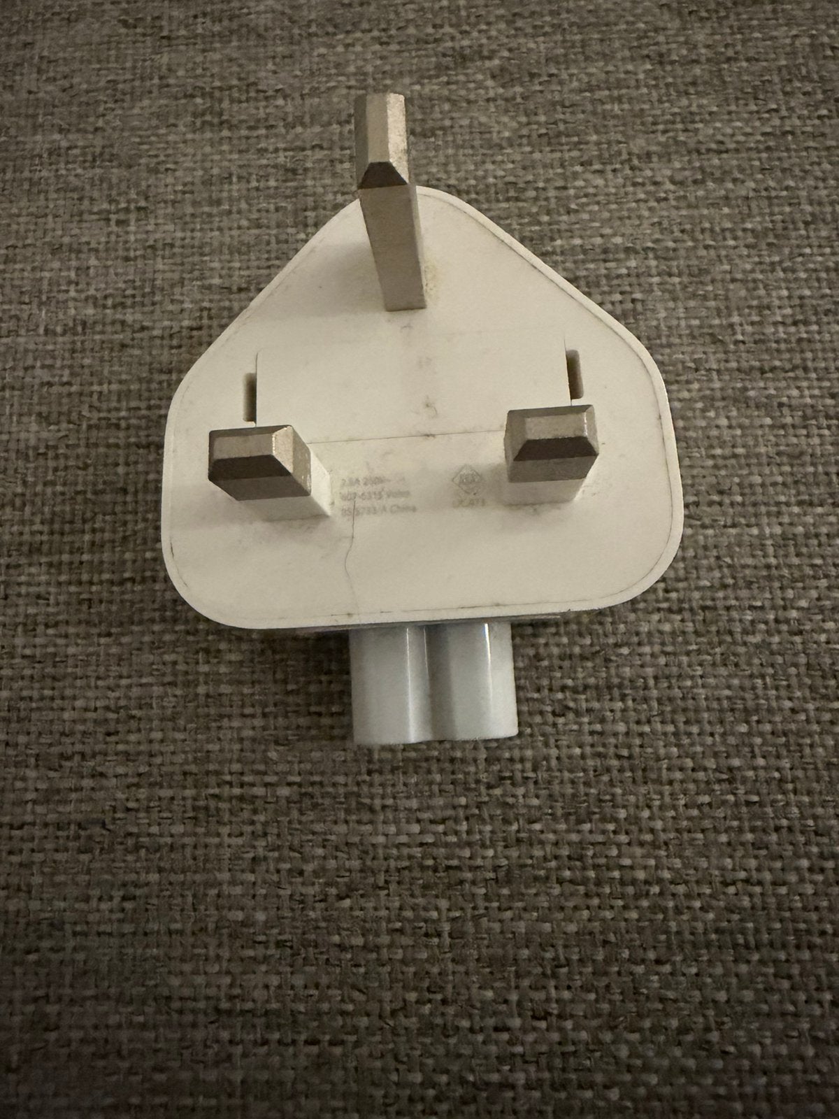 Apple adapter Engelse (UK) aansluiting, Ophalen of Verzenden, Nieuw, Apple