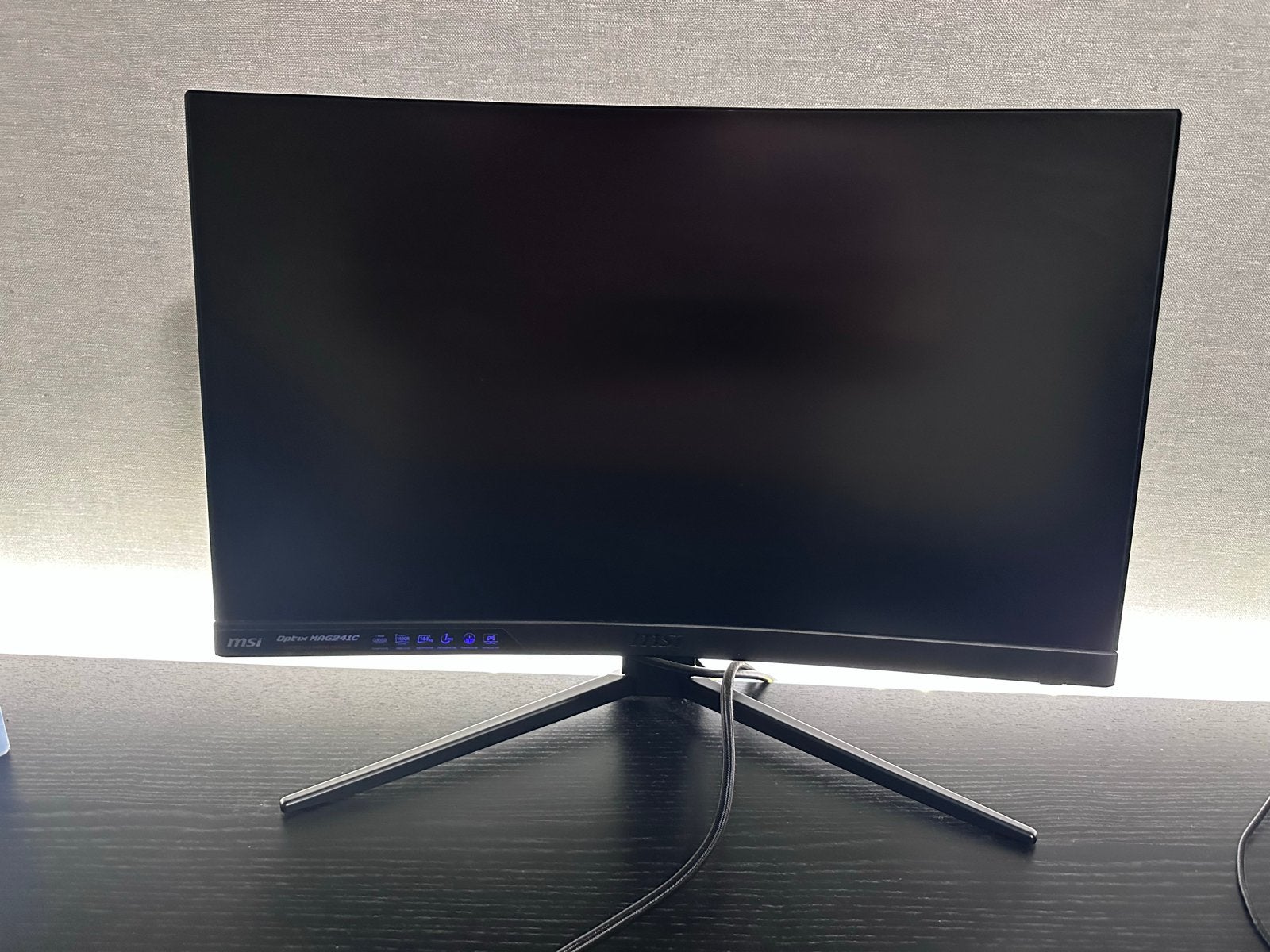 MSI MAG241C 24” Curved Gaming Monitor - Full HD, 144Hz, Gaming, 101 t/m 150 Hz, VA, Full HD