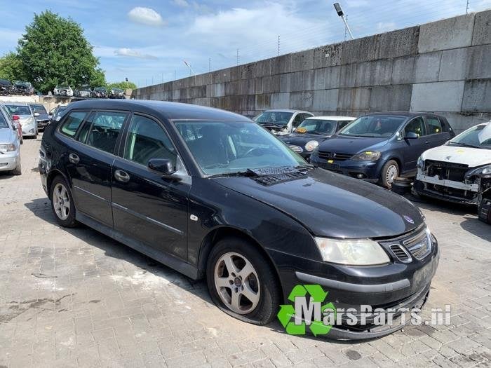 Kontaktslot + Sleutel van een Saab 9-3, Gebruikt, -, -, Ophalen of Verzenden