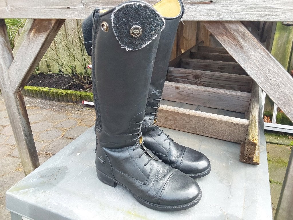 Paardrijlaarzen, Ophalen, Dressuur, Zo goed als nieuw, Dames