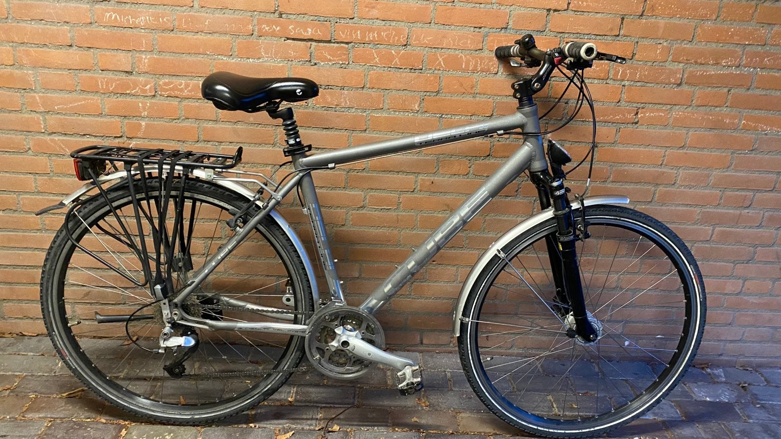CUBE DELHI  heren Trekkingfiets 28”inch, 28 inch, Gebruikt, Vering, 49 tot 53 cm