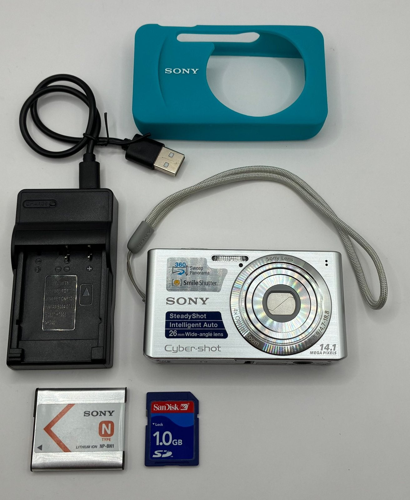 Sony Cyber-shot DSC-W610 - compact camera, Ophalen of Verzenden, Zo goed als nieuw