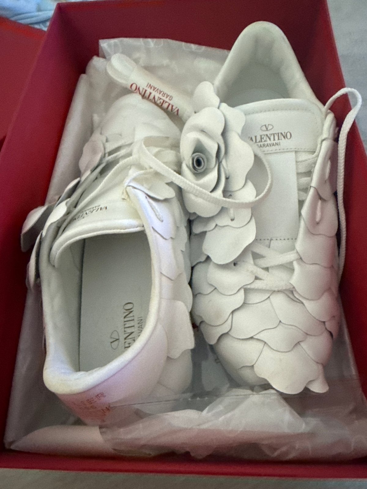 Valentino Garavani Atelier 03 Rose Edition Sneakers Maat 39, Ophalen of Verzenden, Nieuw, Wit, Sneakers of Gympen