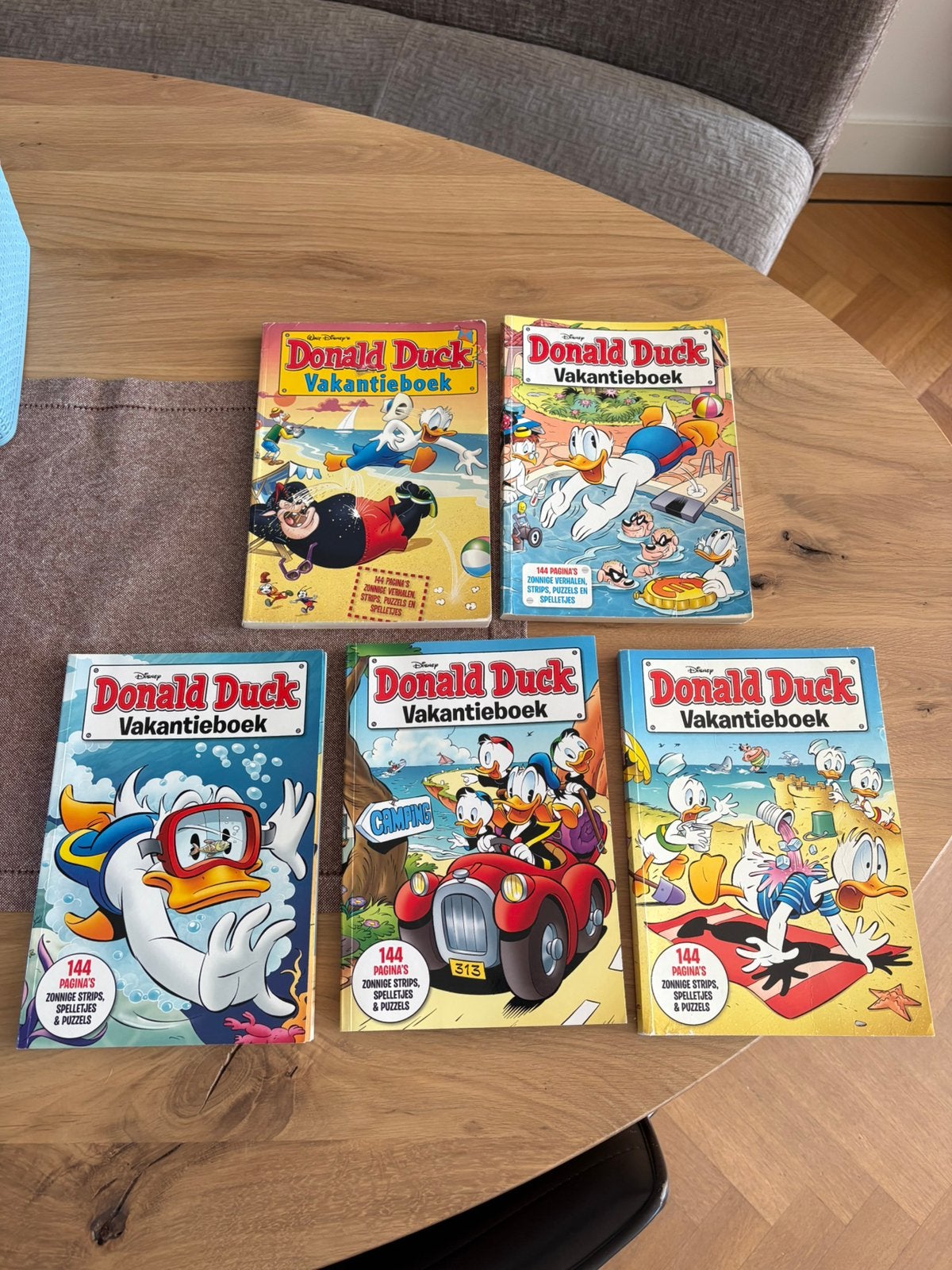 Donald Duck vakantieboeken, Meerdere comics, Ophalen, Gelezen, Europa