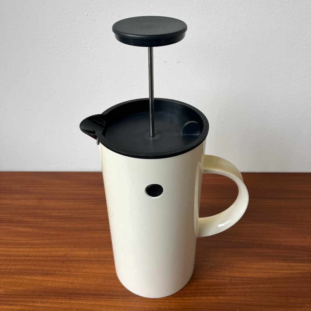 Stelton koffiemaker door Erik Magnussen made in Denmark, Koffiemaker, Kunststof, Ophalen of Verzenden, Wit