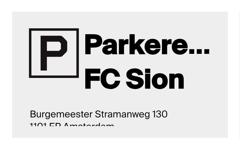 P1 Ajax -FC Sion, Eén persoon
