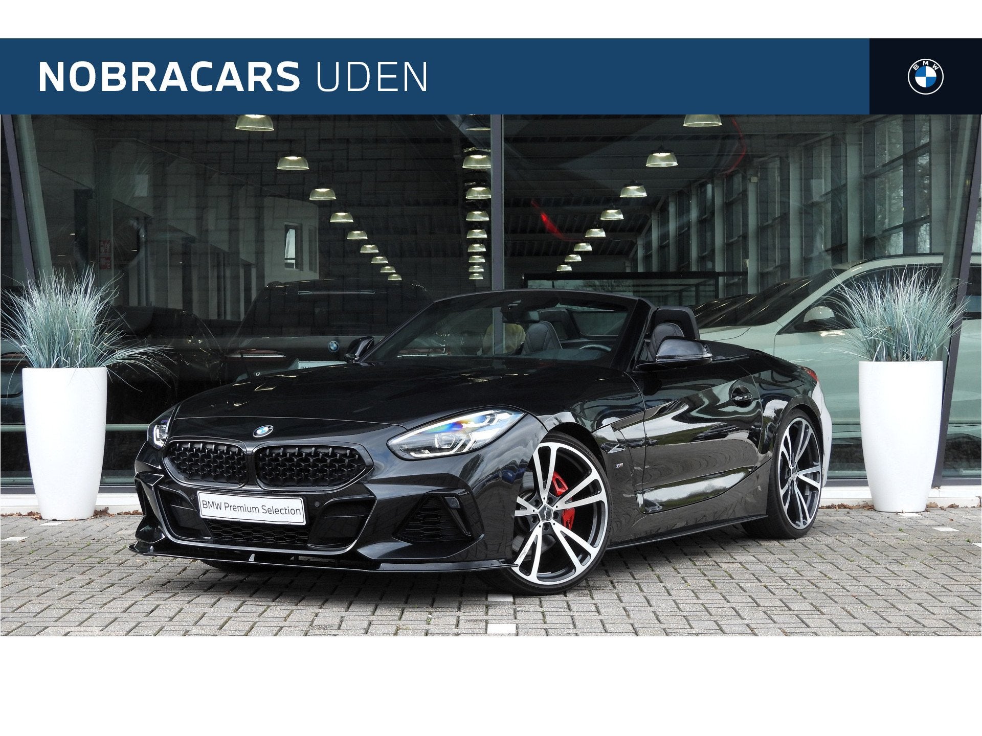BMW Z4 Roadster M40i High Executive Automaat / M Sportstoele, Dealer onderhouden, Achterwielaandrijving, Gebruikt, Zwart