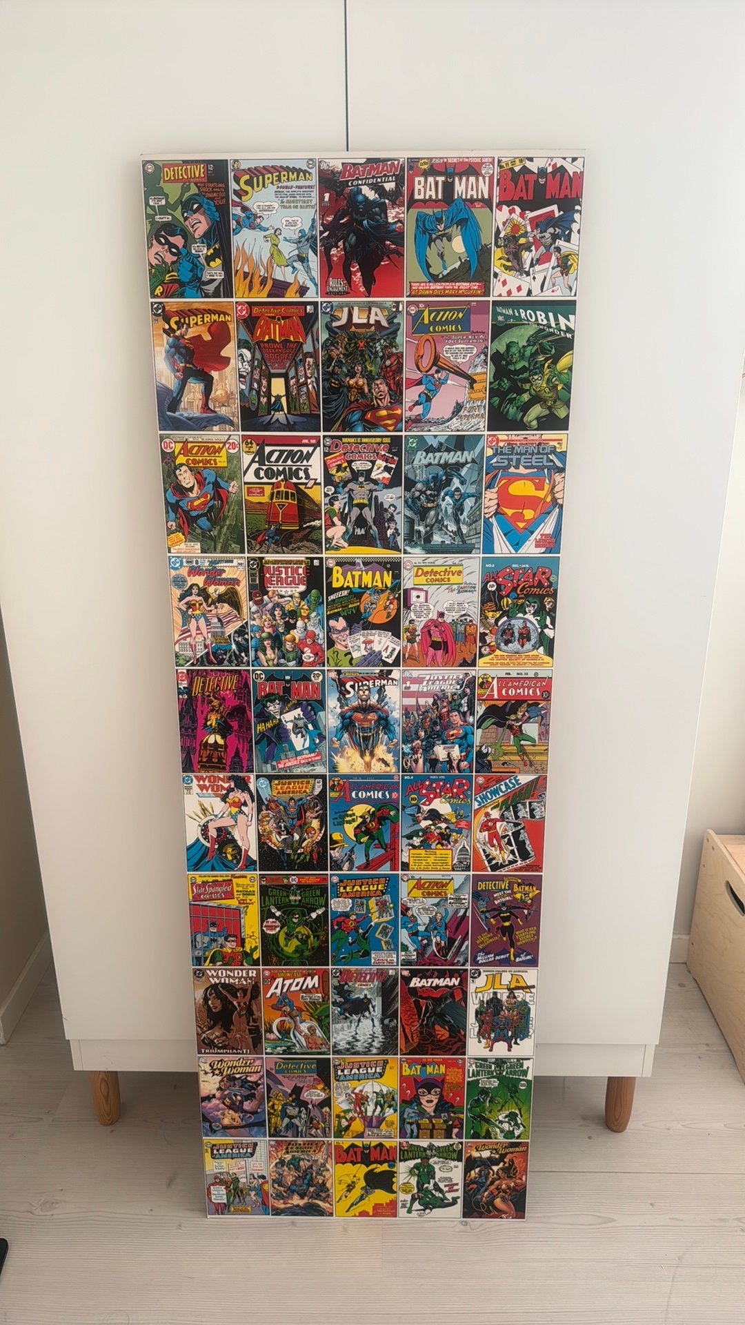 Wanddecoratie Marvel comics, Ophalen