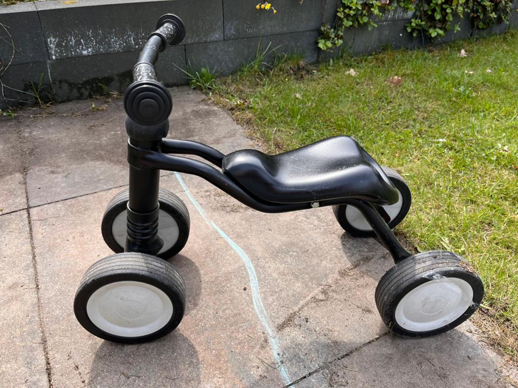 Loopfiets voor kinderen - Zwart, Ophalen of Verzenden, Gebruikt, Loopfiets