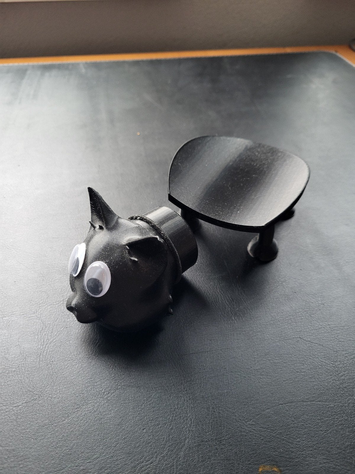 3D-geprinte kattenhouder / toiletrolhouder, Hobby en Vrije tijd, Ophalen of Verzenden, Gebruikt