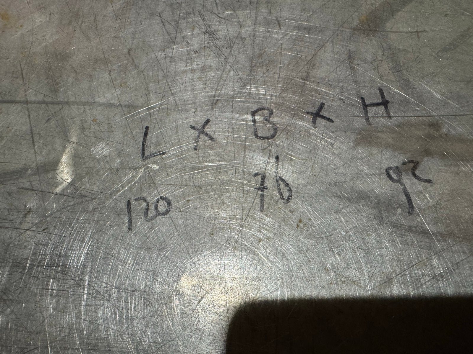 Werktafel / lastafel, Ophalen, Gebruikt