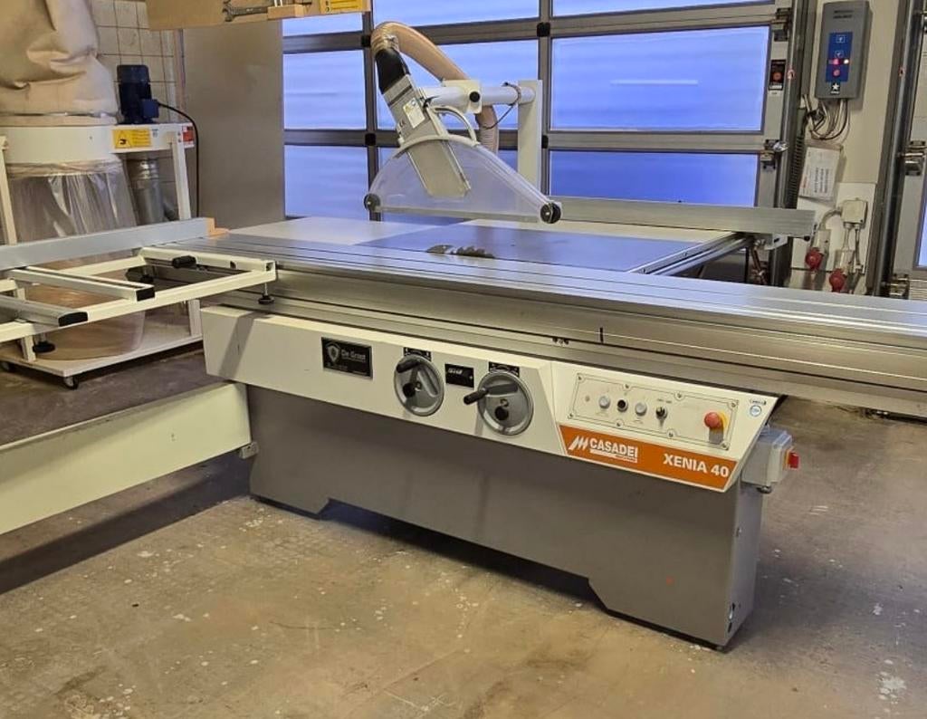 Formaatzaag Casadei / SCM 320 roltafel Met voorritser, Doe-het-zelf en Verbouw, Gereedschap | Zaagmachines, Ophalen, Casadei  / SCM