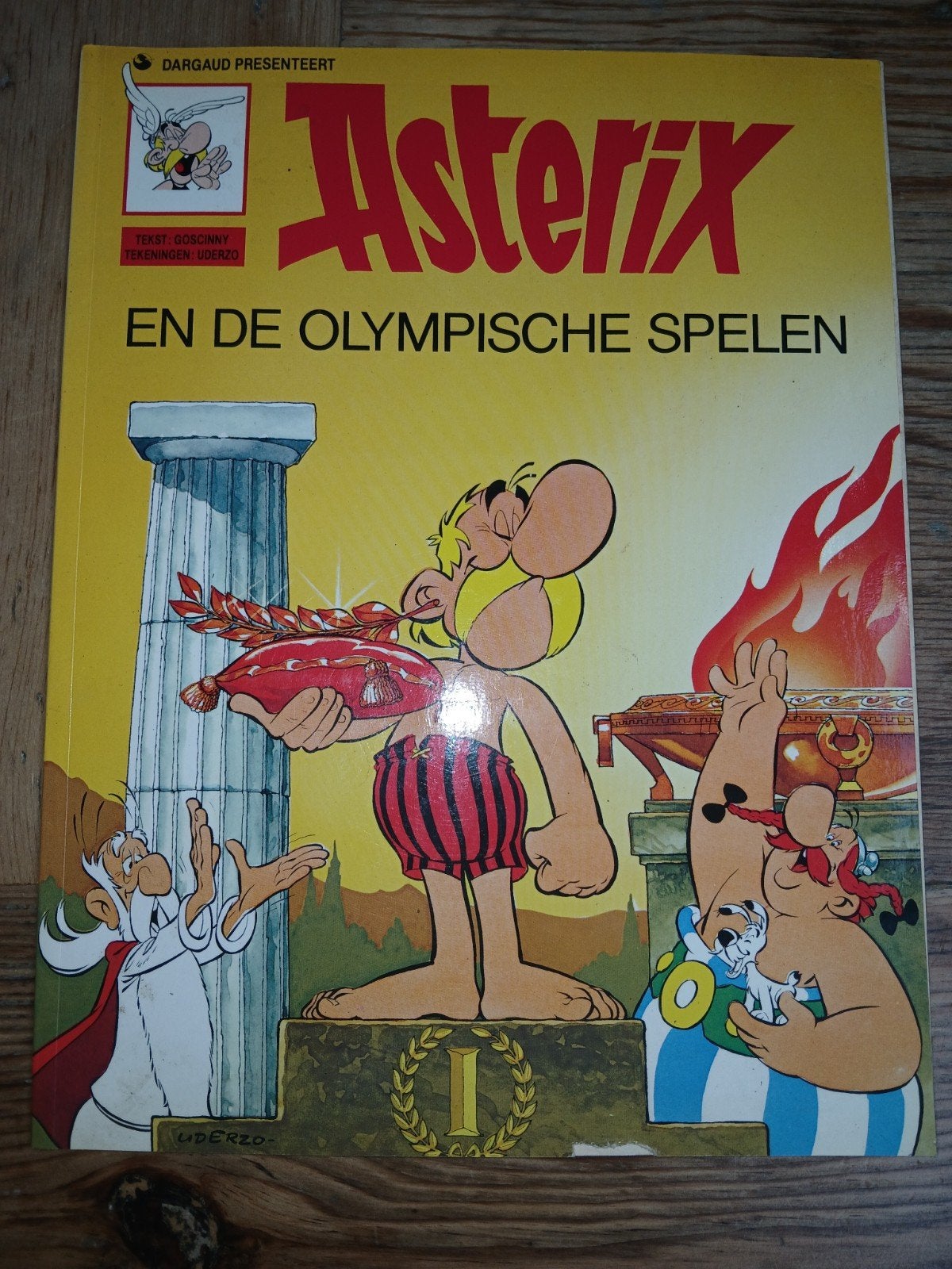 Asterix en de Olympische Spelen - Klassiek stripboek, Ophalen of Verzenden