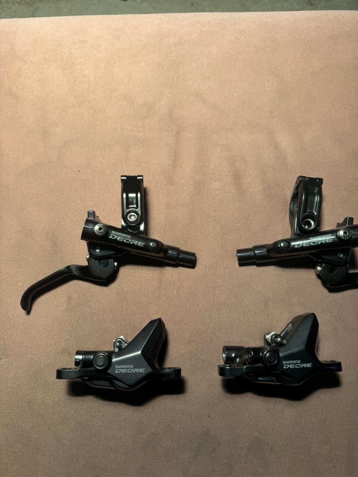 Shimano deore remmenset, Ophalen of Verzenden, Zo goed als nieuw