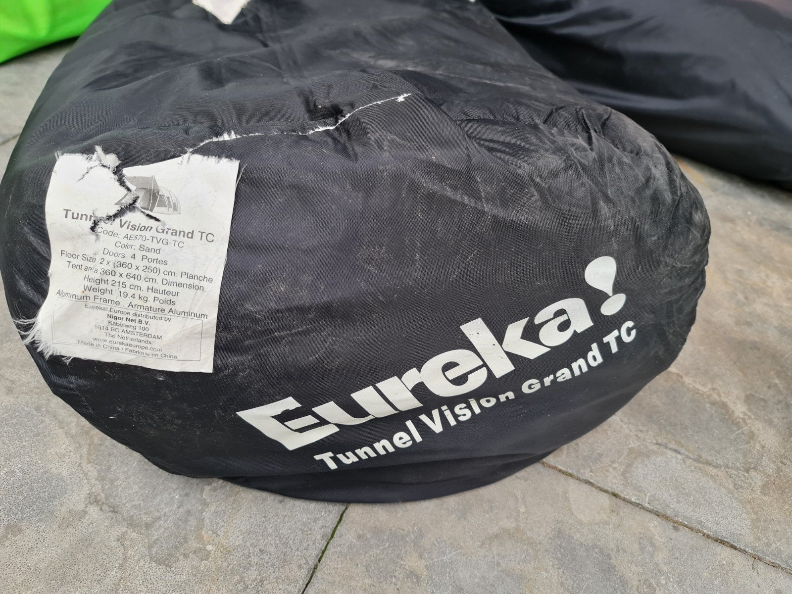 Eureka! Tunnel Vision Grand TC 4P Slaaptent, Ophalen, Tot en met 4