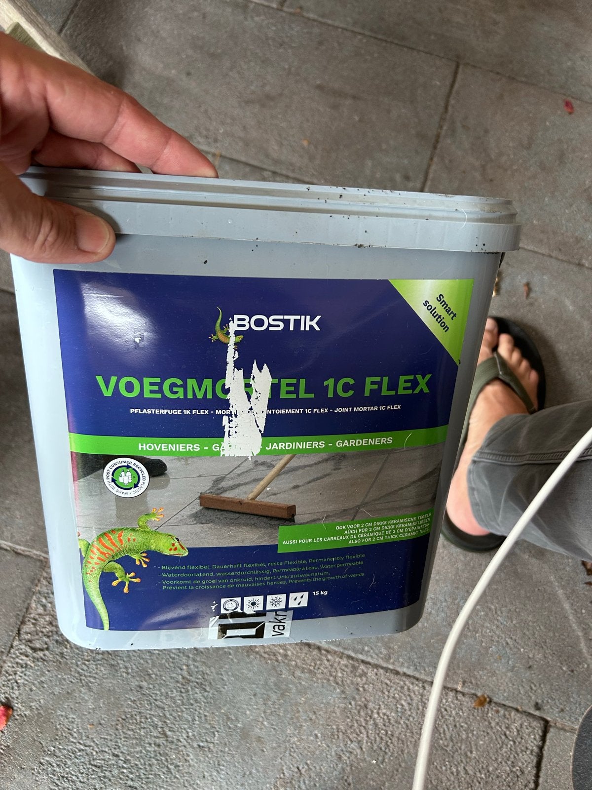 Bostik Voegmortel 1C Flex - 15 kg emmer, Ophalen, Nieuw