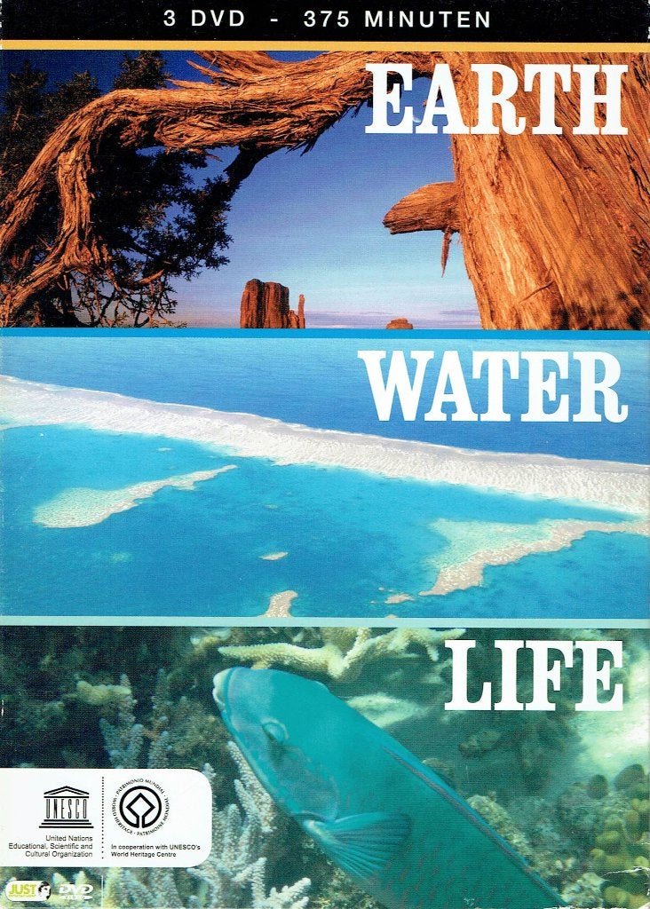 DVD 'Earth Water Life', Gebruikt, Alle leeftijden, Boxset, Natuur