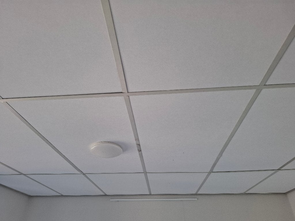GRATIS Compleet systeemplafond wit, Doe-het-zelf en Verbouw, Ophalen, Gebruikt