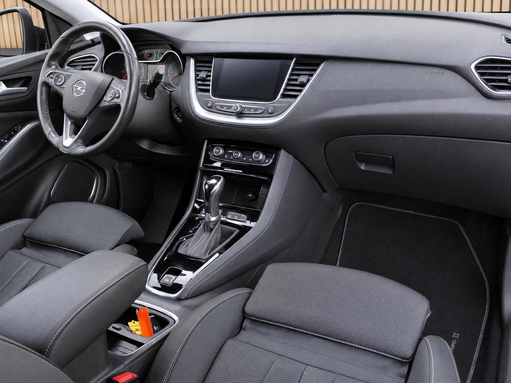 Opel Grandland X 1.2 Turbo Innovation Automaat | Navi / Lede, Auto's, Gebruikt, Euro 6, 1199 cc, Wit