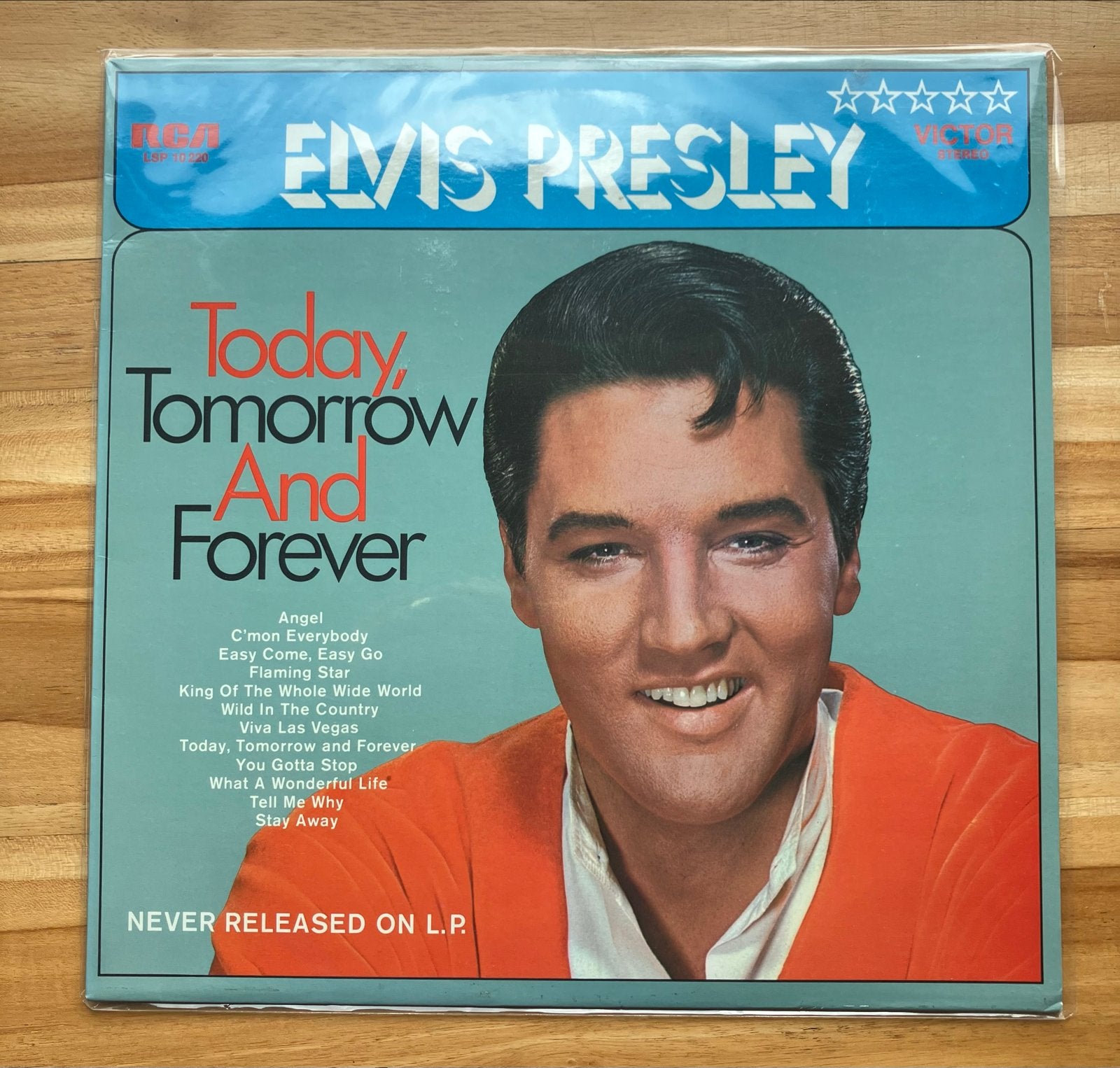 Elvis Presley - Today, Tomorrow And Forever LP (1970), Beschermende buitenhoes, Ophalen of Verzenden, Gebruikt, 12 inch