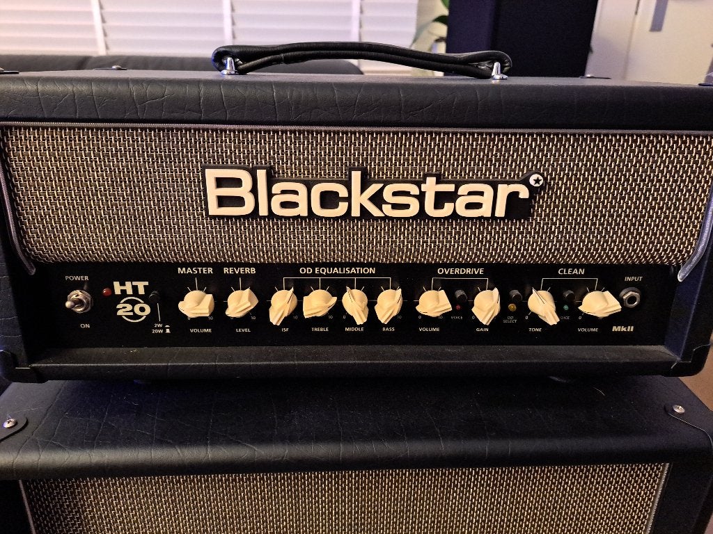 Blackstar ht20 met vijbehorende cabinet, Muziek en Instrumenten, Ophalen, Zo goed als nieuw, Minder dan 50 watt
