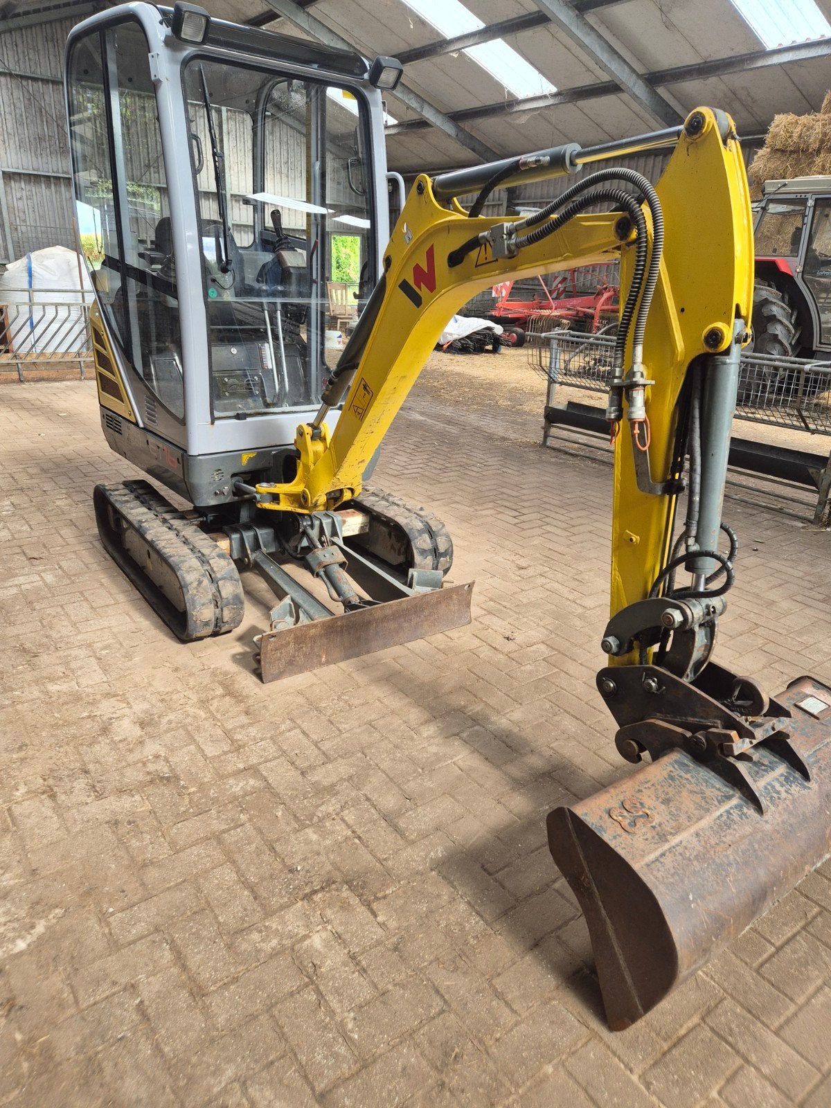 Wacker Neuson ET16 2017 3500 uur, Ophalen