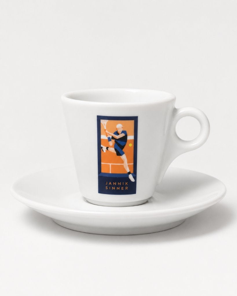 Lavazza Espresso Set Limited Edition – Jannik Sinner, Steen, ., Nieuw, Ophalen of Verzenden