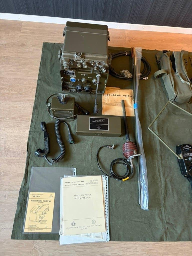 Landmacht Daf Nekaf radioset AN/PRC-9 complete inbouw, Ophalen, Landmacht, Nederland, Overige typen