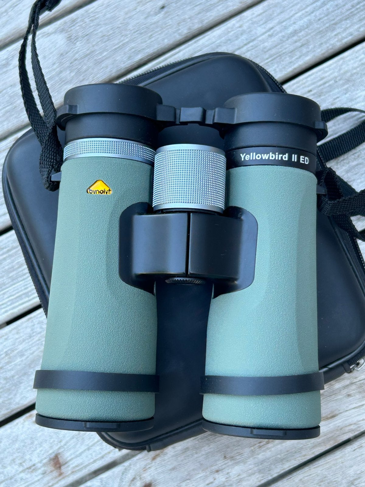 Bynolyt Yellowbird ED II 8x42 verrekijker - Absolute nieuwst, Dakkant (recht), Ophalen of Verzenden, Zo goed als nieuw, 8 tot 12x