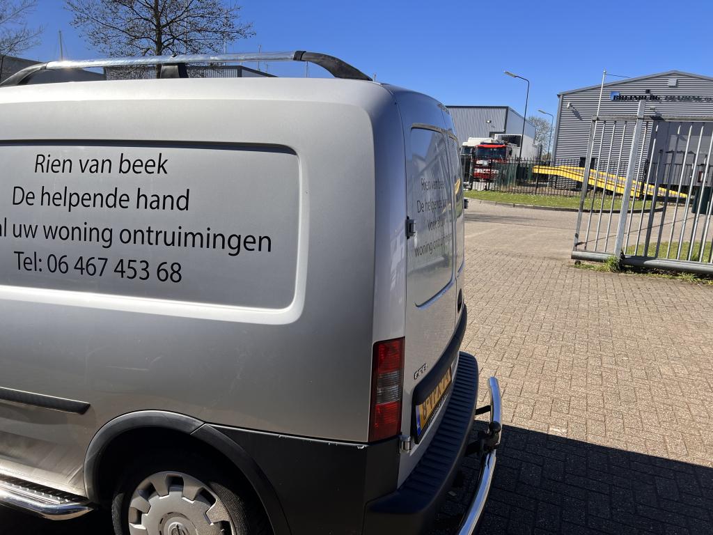 Opel Combo C 2001-2012 Rearbar Achterbar, Auto diversen, Tuning en Styling, Niet ingevuld, Niet ingevuld, Niet ingevuld