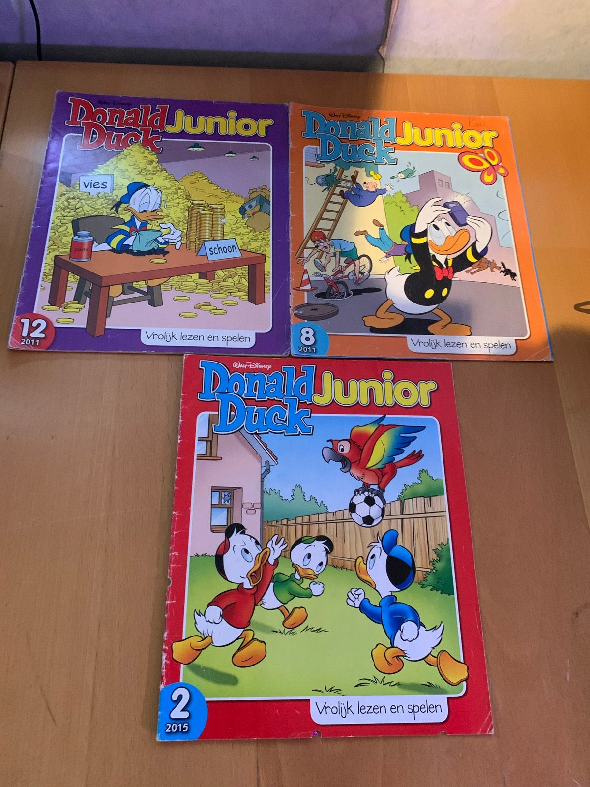 Donald Duck Junior stripboeken - 15 stuks, Meerdere stripboeken, Ophalen, Gelezen