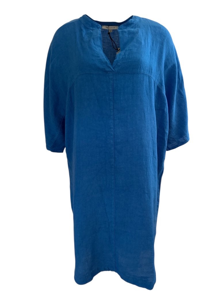 Nukus jurk NIEUW S, Kleding | Dames, Blauw, Nieuw, Ophalen of Verzenden, Onder de knie