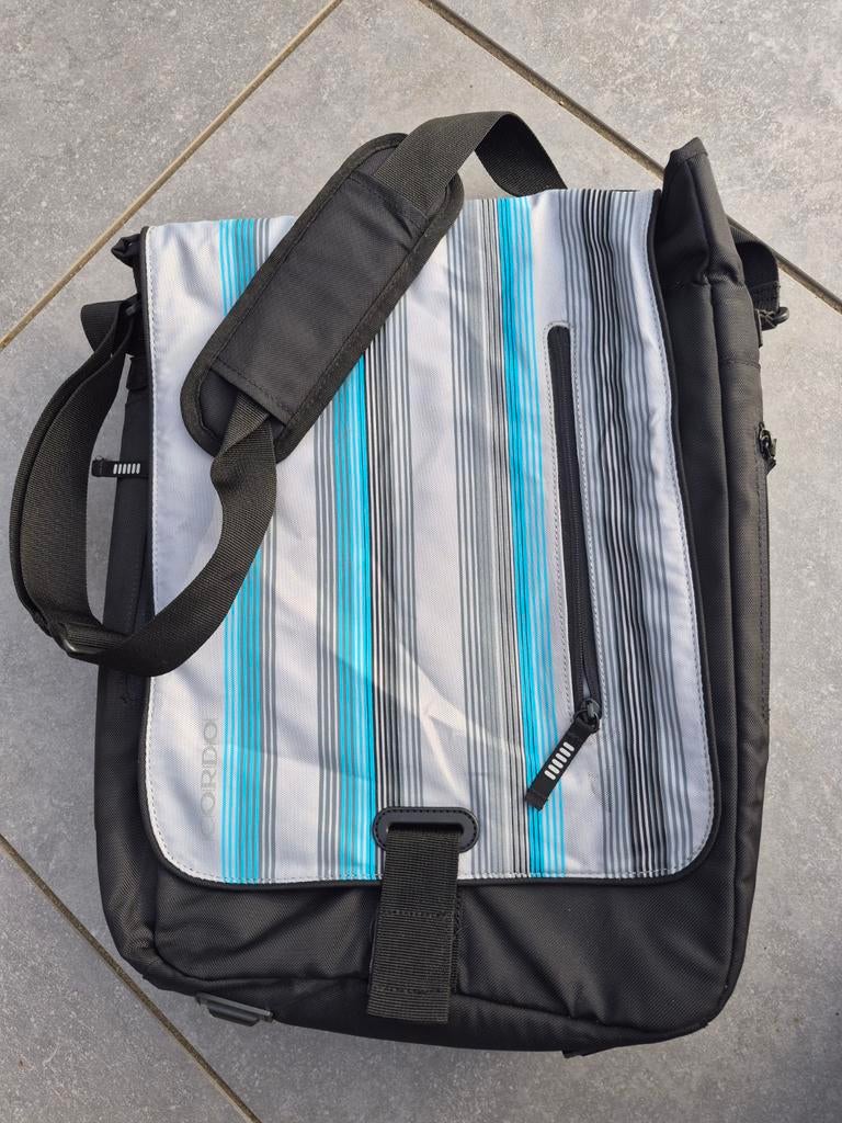 Cordo laptoptas fietstas voor laptop (als nieuw), Computers en Software, Ophalen of Verzenden, 17 inch of meer, Zo goed als nieuw