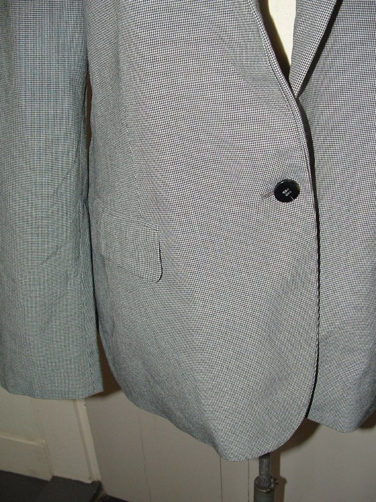 OVS jasje blazer maat 46 mini pied de poule, Kleding | Dames, Zwart, Maat 46/48 (XL) of groter, Ophalen of Verzenden, Zo goed als nieuw