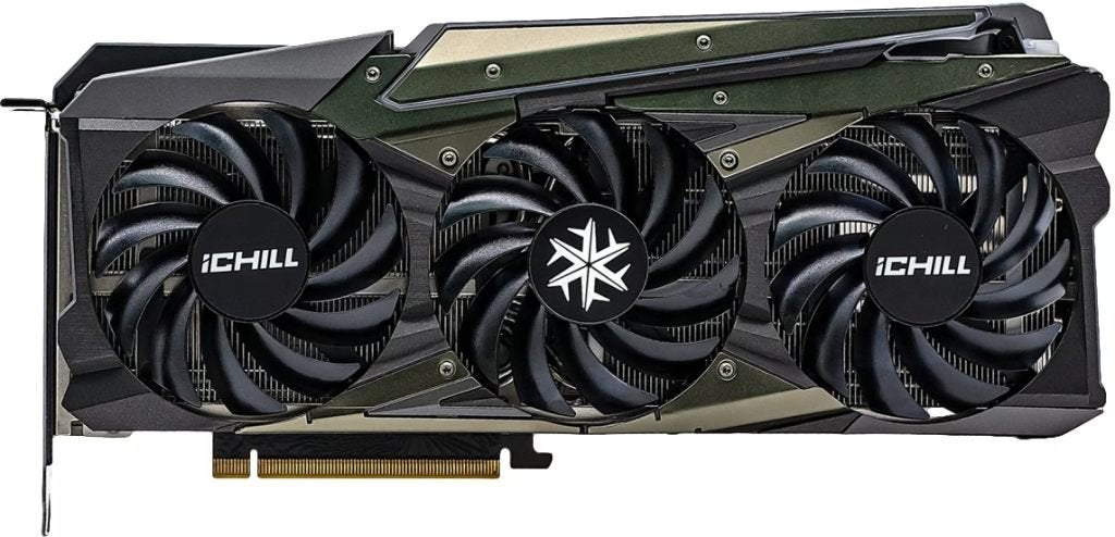 INNO3D GeForce RTX 3070 iChill X4, Computers en Software, Videokaarten, GDDR6, PCI-Express 4, Ophalen of Verzenden, Zo goed als nieuw
