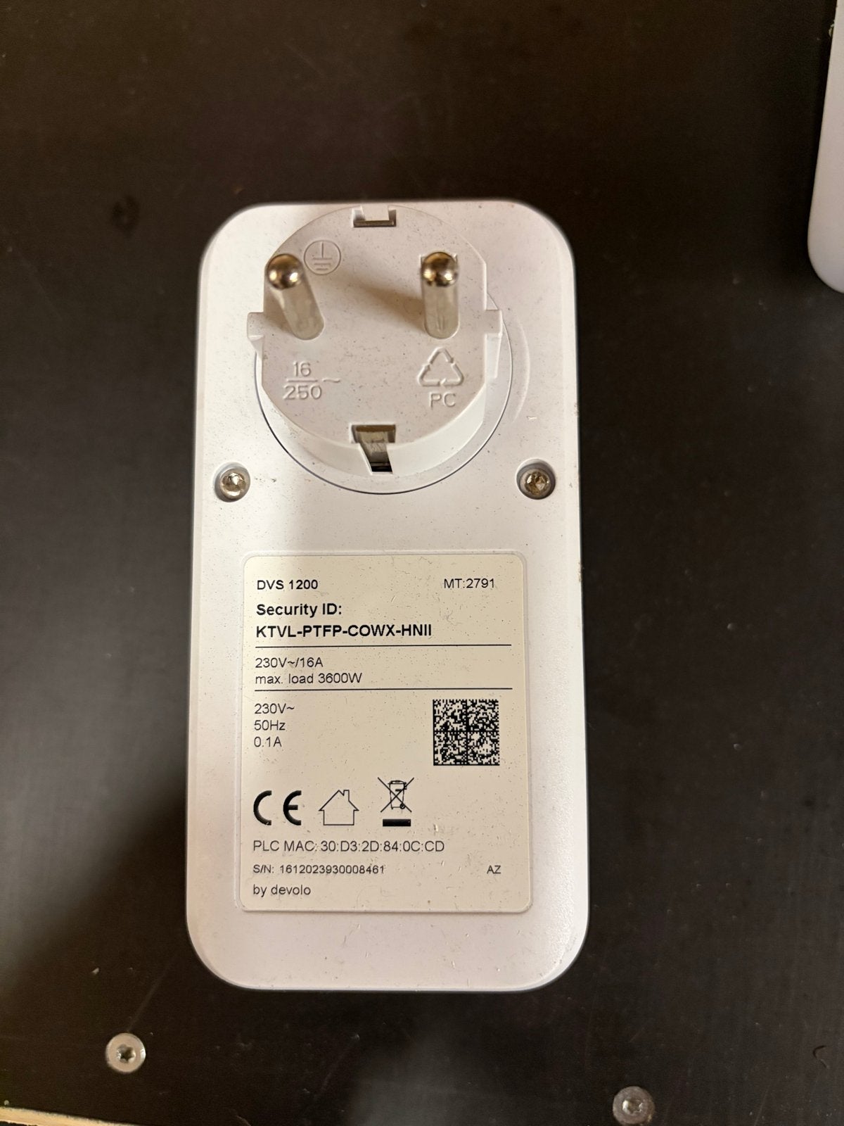 Devolo DVS 1200 Powerline Adapters (2 stuks), Ophalen, Gebruikt