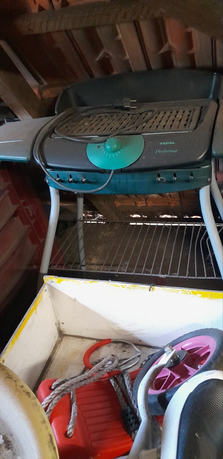 Tefal Performio elektrische barbecue, Ophalen, Gebruikt, Tefal