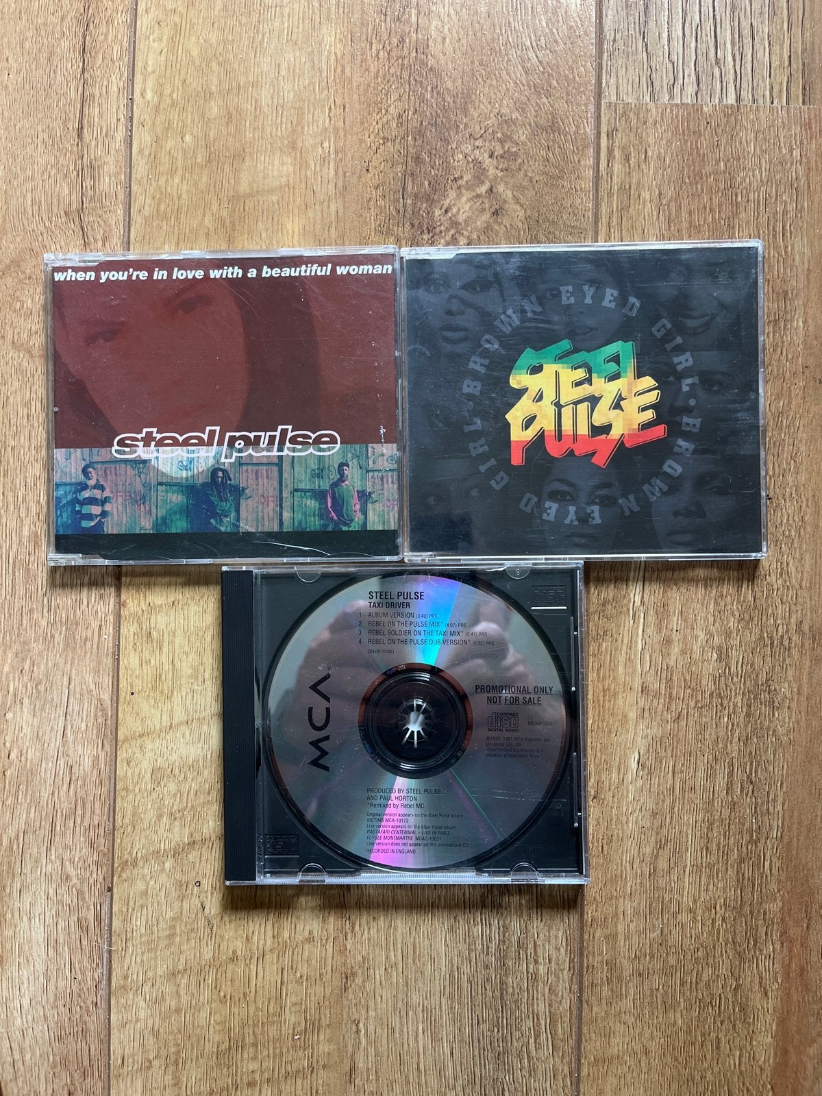 Steel Pulse CD's - 3 stuks - 2 cd single -1 promo, Ophalen of Verzenden, Zo goed als nieuw