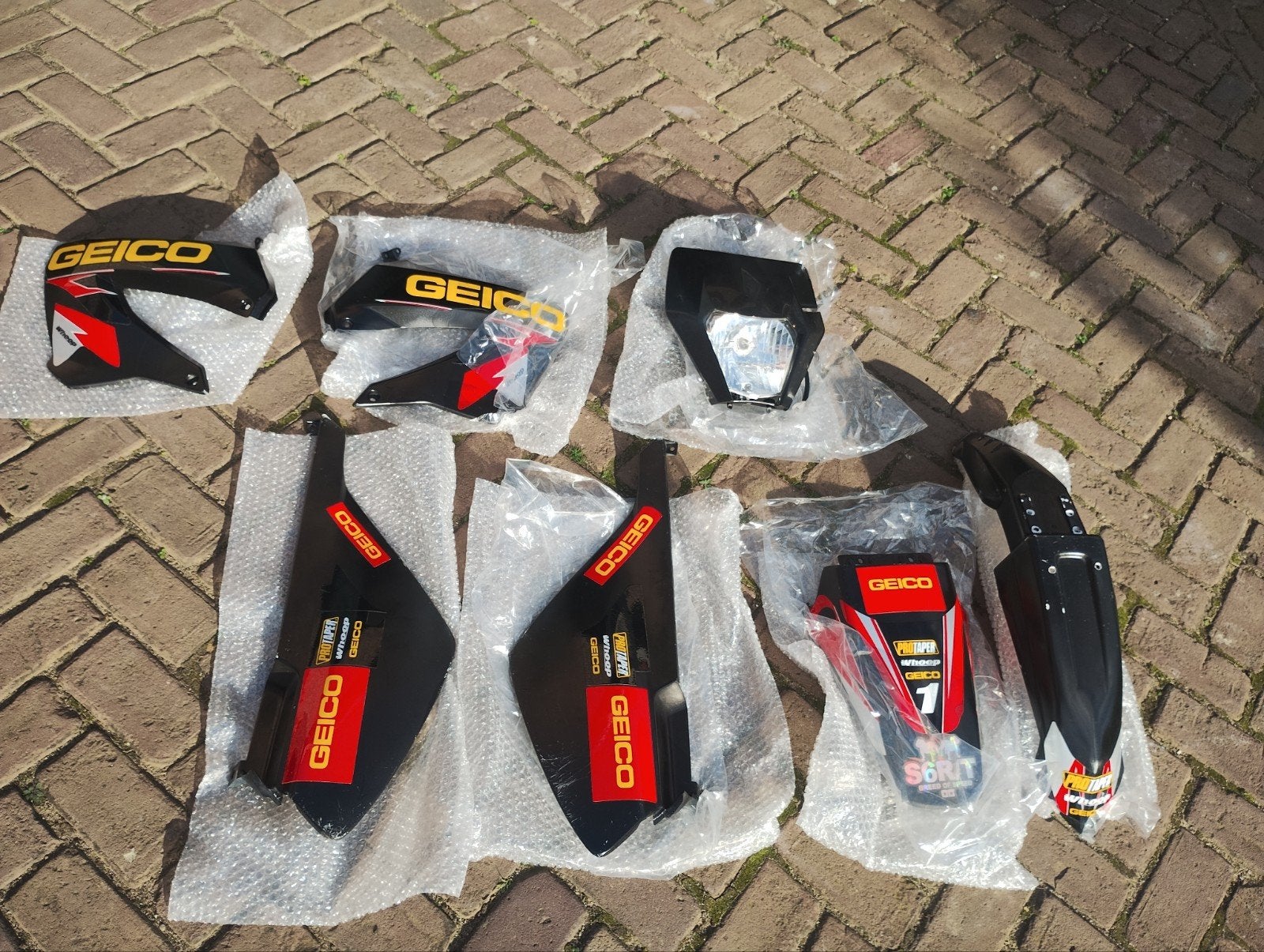 Kappenset Derbi Senda SM, Ophalen of Verzenden, Gebruikt, Kap