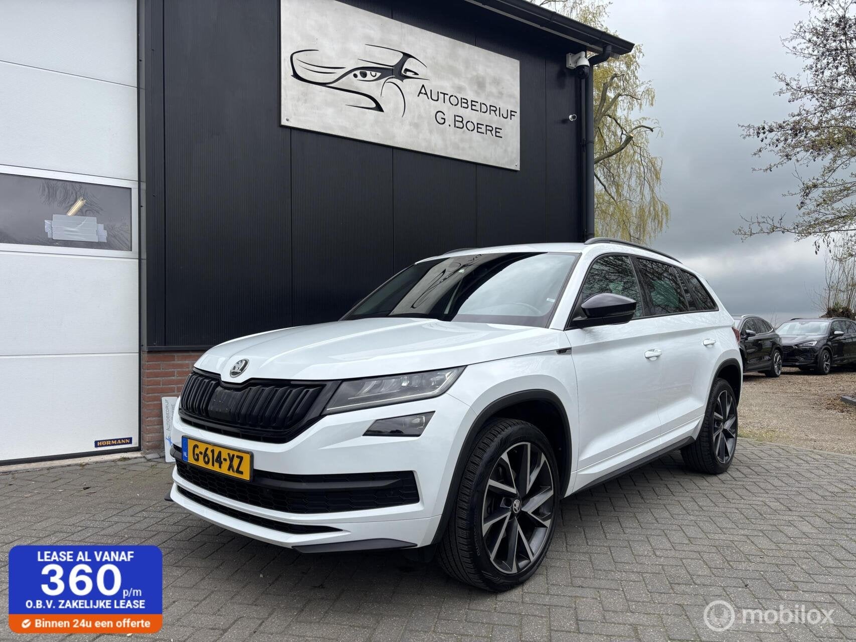 Skoda Kodiaq 1.5 TSI Sportline Business| NAP|Lane|Dealer, Dealer onderhouden, Euro 6, 4 cilinders, 150 pk
