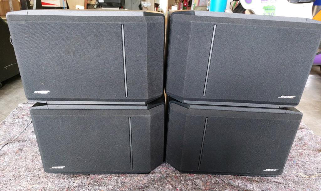 4 Bose 301 Series IV speakers - Uitstekend geluid, Audio, Tv en Foto, Luidsprekers, Gebruikt, Ophalen of Verzenden, 60 tot 120 watt
