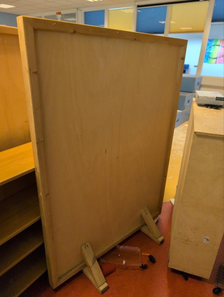 Gratis af te halen voor 13:00 5stuks houten scheidingswand, Huis en Inrichting, Ophalen of Verzenden, 25 tot 50 cm, 50 tot 100 cm