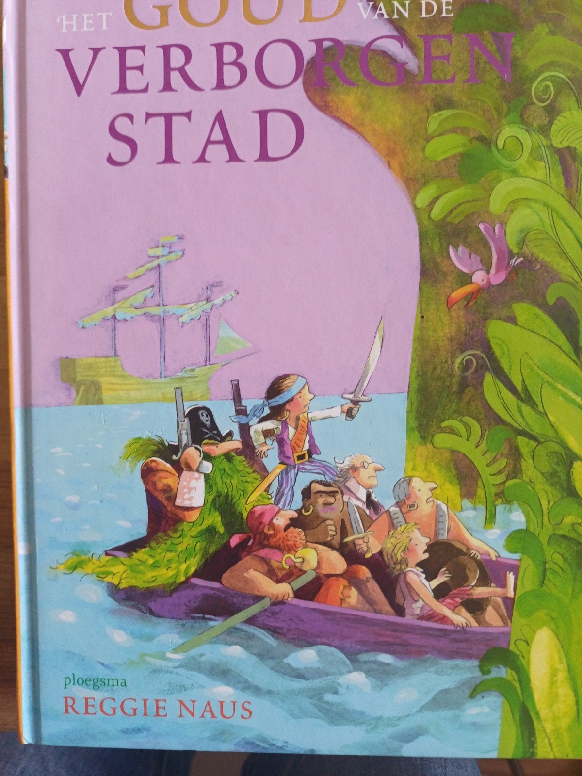 Reggie Naus - Het goud van de verborgen stad, Ophalen of Verzenden, Zo goed als nieuw, Reggie Naus, Fictie algemeen