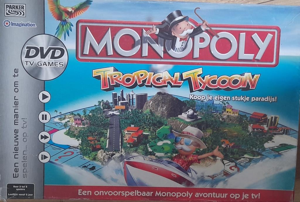 Monopoly tropical tycoon, Hobby en Vrije tijd, Gezelschapsspellen | Bordspellen, Ophalen of Verzenden