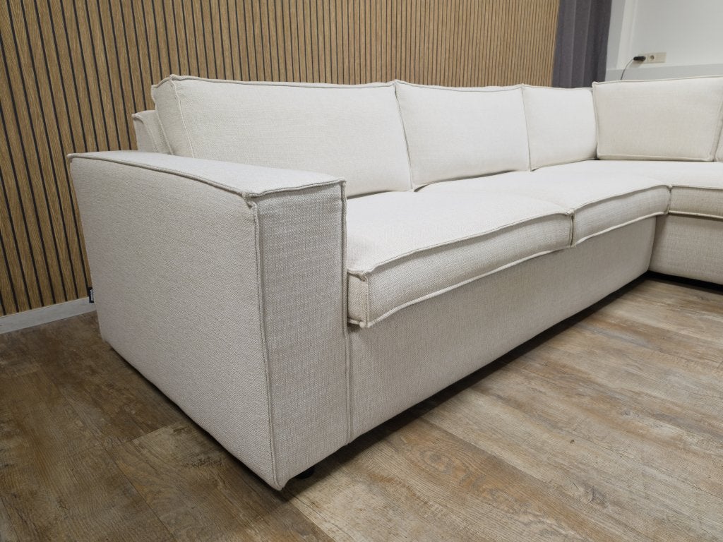 Z.G.A.N Wit Hoekbank van WOOOD | 285x200 | GEREINGD !!, Info@banxtel.nl, Hoekbank, Hoekbank, Ophalen of Verzenden