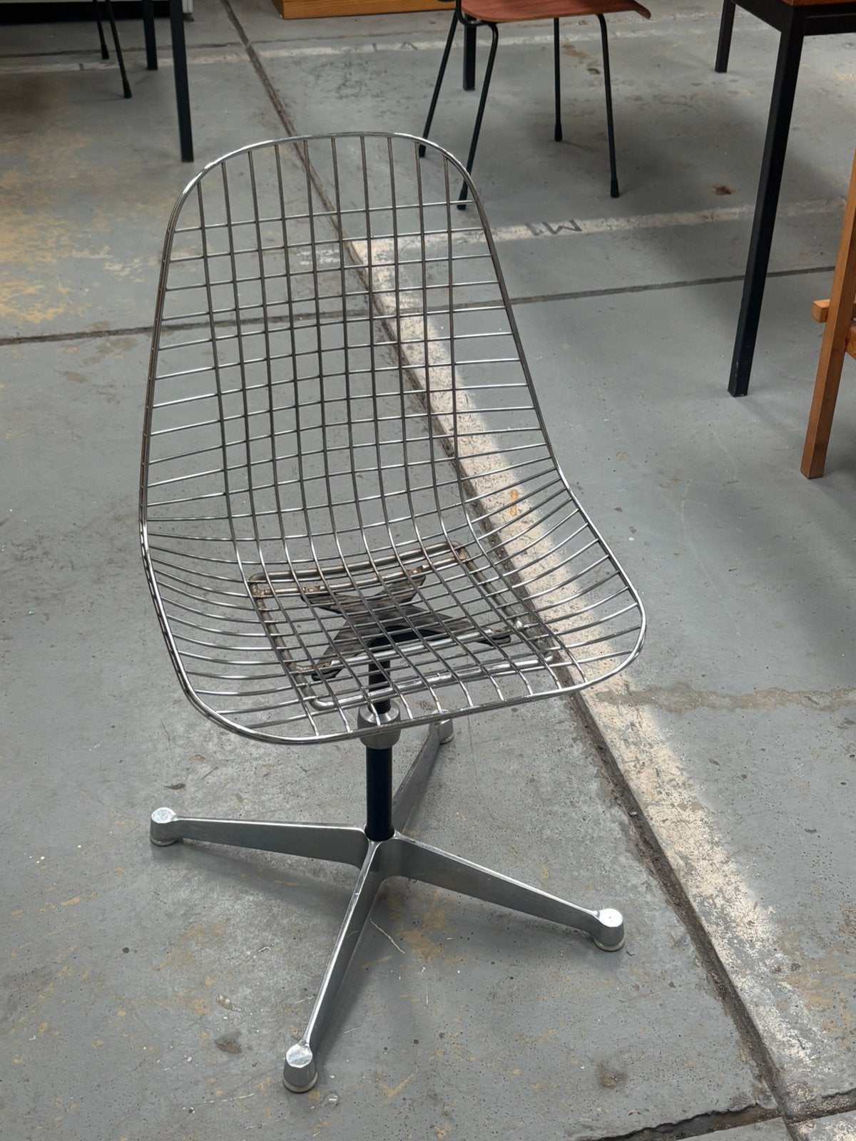 Vitra wire chair, Ophalen, Gebruikt, Eén