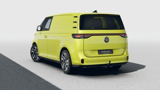 Volkswagen ID. Buzz Cargo 340pk Bulli Limited Edition 79 kWh, Auto's, Automaat, 12 maanden, Stof, Zwart