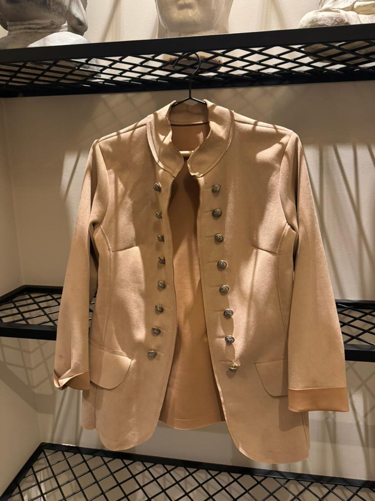 Pronto Moda beige jasje, Maat 38/40 (M), Beige, Ophalen of Verzenden, Zo goed als nieuw