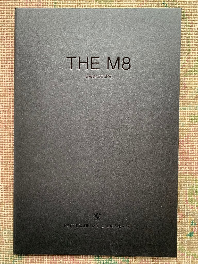 Nederlandse hardcover brochure BMW M8 Gran coupe G16 2019, Boeken, Nieuw, Ophalen of Verzenden, BMW, BMW